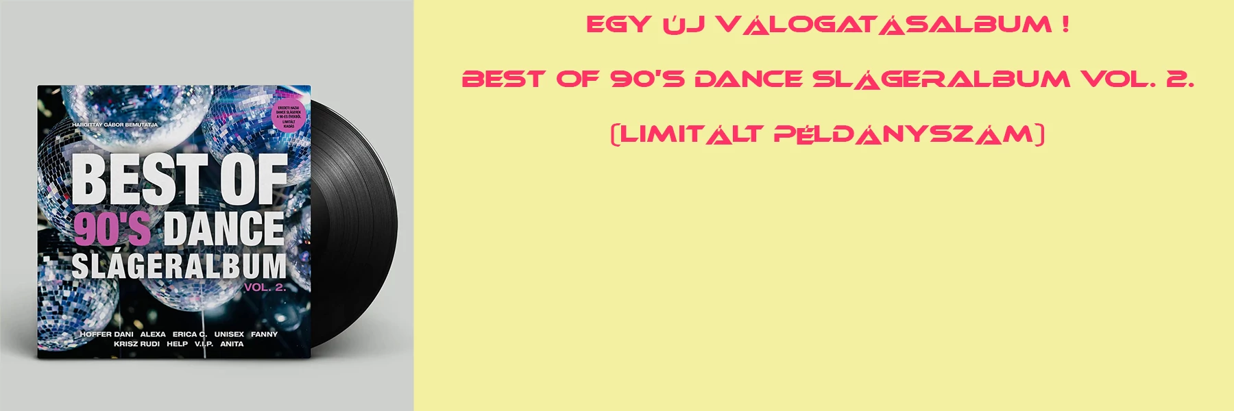 Best of 90's Dance Slágeralbum Vol. 2.