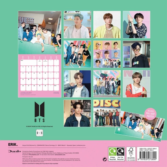 Bts =Calendar= Bts 2026 Official Calendar