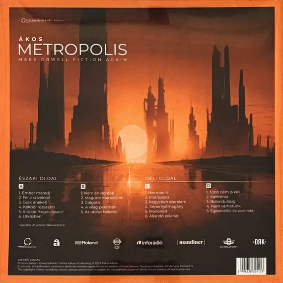 Ákos - Metropolis LP