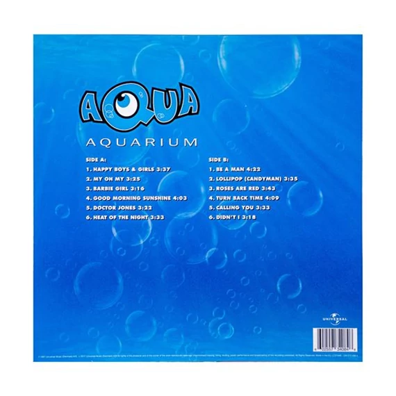 Aqua - Aquarium (Light Blue Opaque Vinyl)