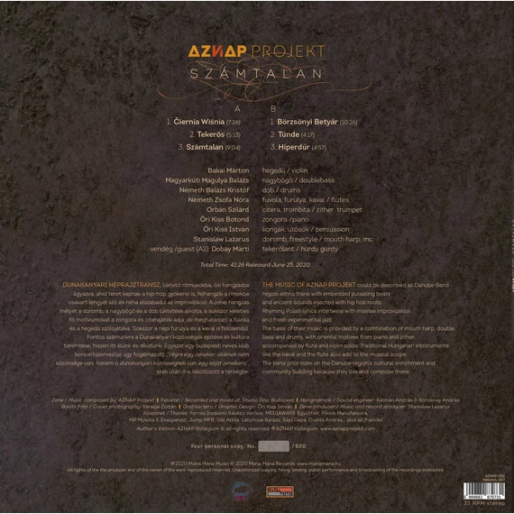 AZNAP Projekt - Számtalan