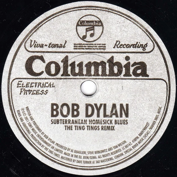 Bob Dylan - 7-Subterranean Homesick Blues