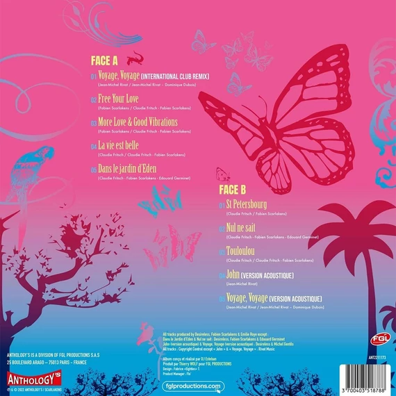 Desireless - Voyage, Voyage (Limited Edition Pink Vinyl)