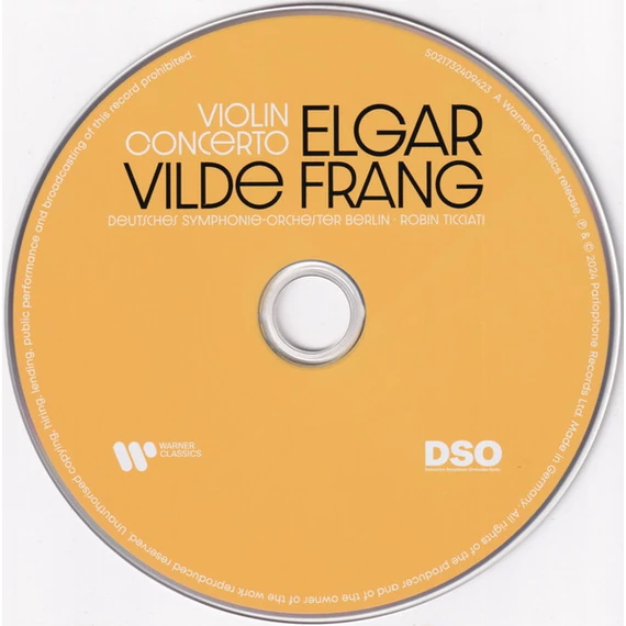 Elgar, Vilde Frang – Violin Concerto