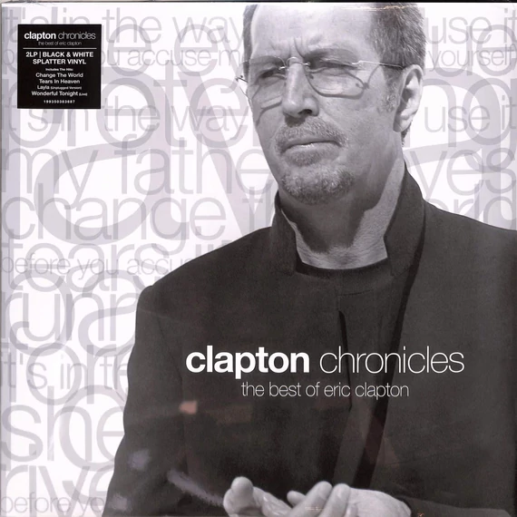 Eric Clapton - Clapton Chronicles: The Best Of Eric Clapton (Black & White Splatter Vinyl)