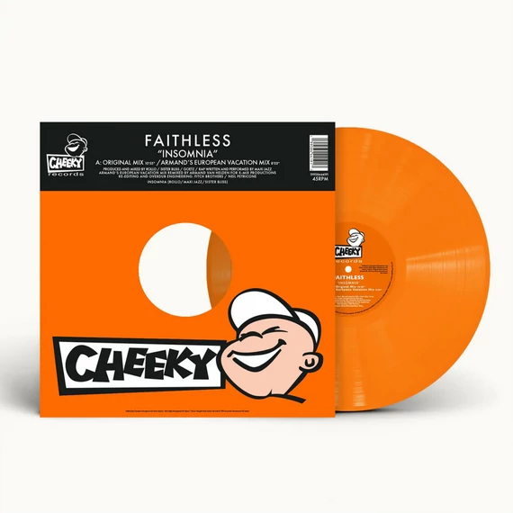 Faithless - Insomnia (30th Anniversary) (Orange Vinyl)