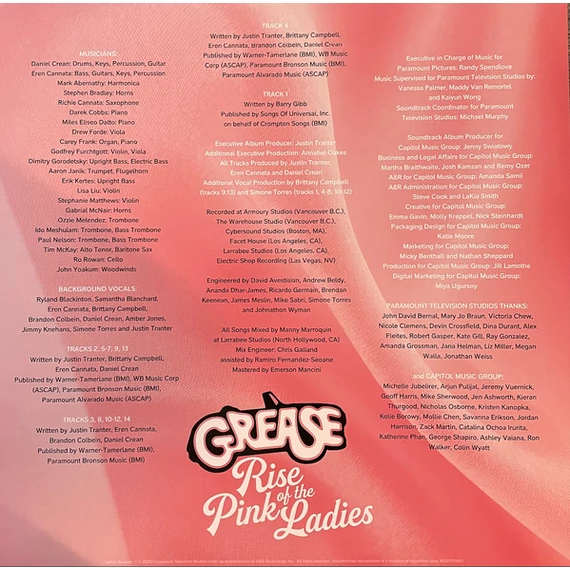 Various Artists - Grease: Rise of the Pink Ladies