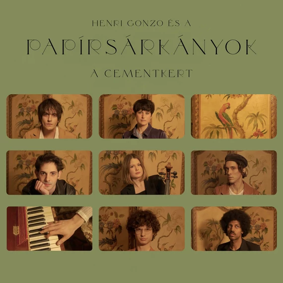 Henri Gonzo és a Papírsárkányok - A cementkert