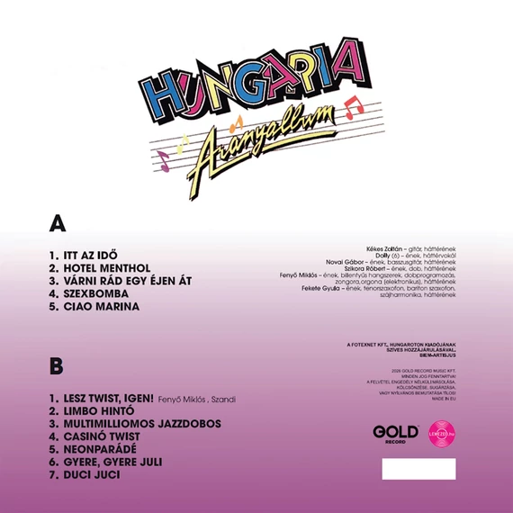 Hungária - Aranyalbum