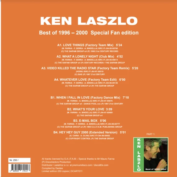 Ken Laszlo – Best of 1996-2000