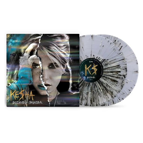 Kesha - Animal + Cannibal (15th Anniversary Black & White Translucent Splatter Vinyl)