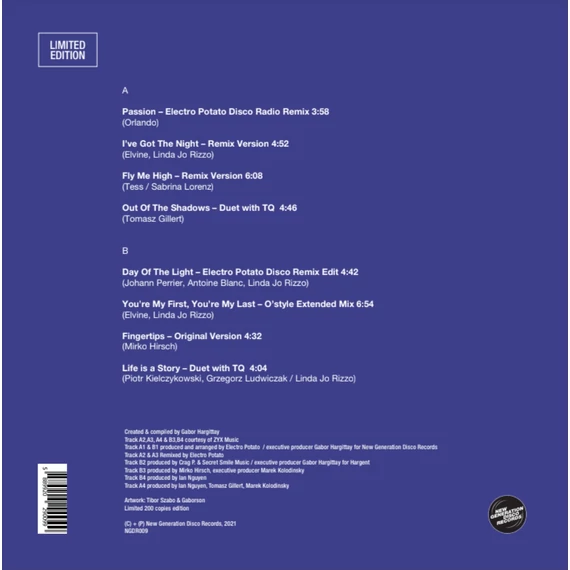 Linda Jo Rizzo - Special Remix Collection – Vinyl edition part 1 purple