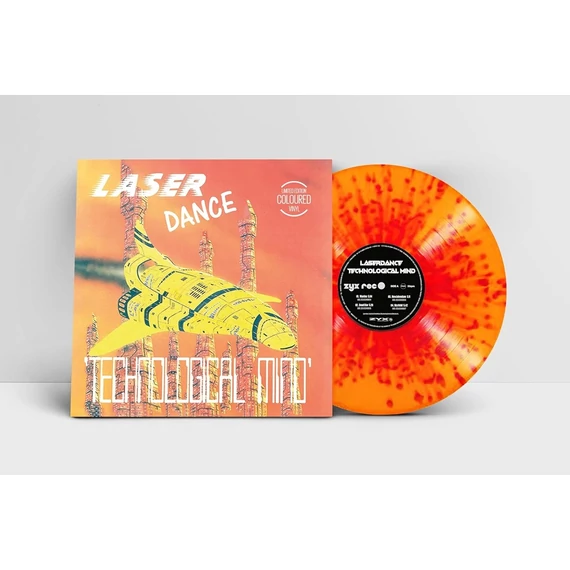 Laserdance - Technological Mind (Orange & Red Splatter Vinyl)