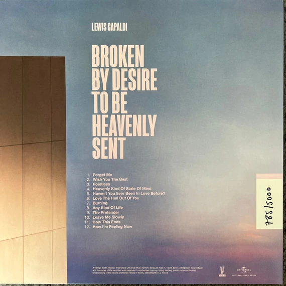 Lewis Capaldi - Broken By Desire To Be Heavenly Sent