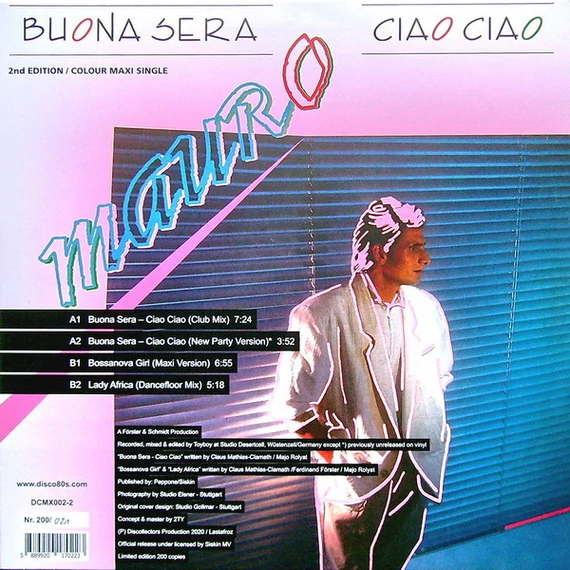 Mauro - Buona Sera Ciao Ciao