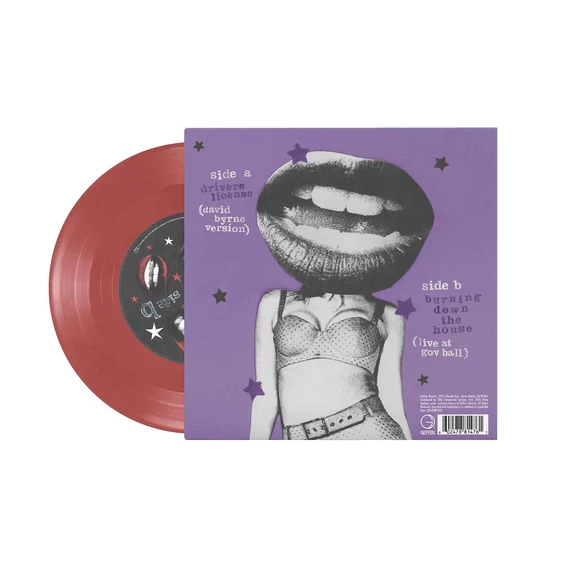 Olivia Rodrigo - Drivers License / Burning Downn The House (Translucent Red Vinyl)