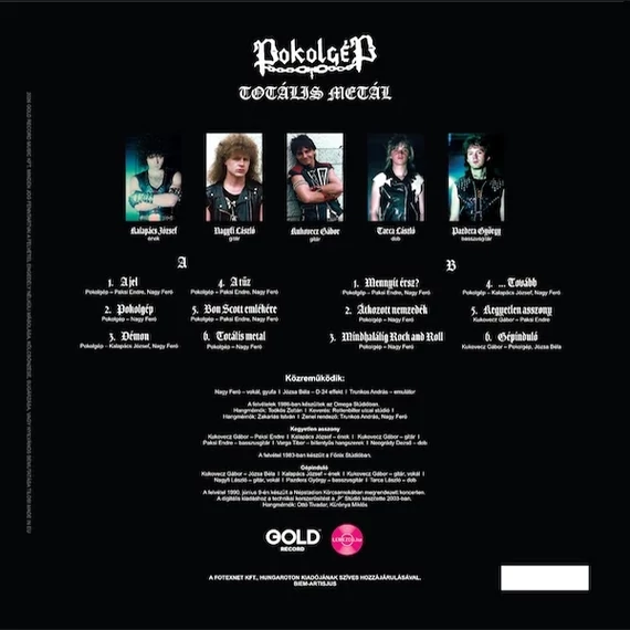 Pokolgép - Totális Metál