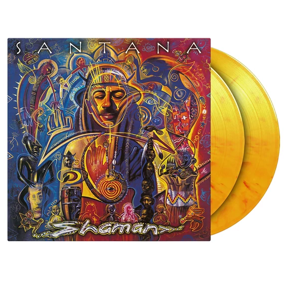 Santana - Shaman (Yellow, Red & Orange Marbled Vinyl)