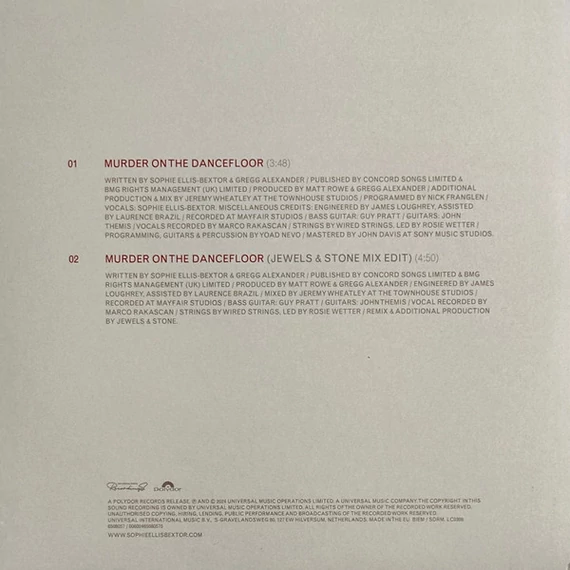 Sophie Ellis-Bextor – Murder On The Dancefloor