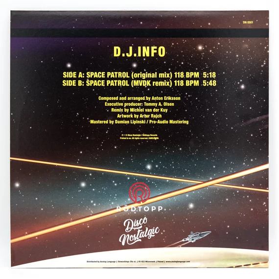 Spacehawk - Space Patrol (Yellow Vinyl)