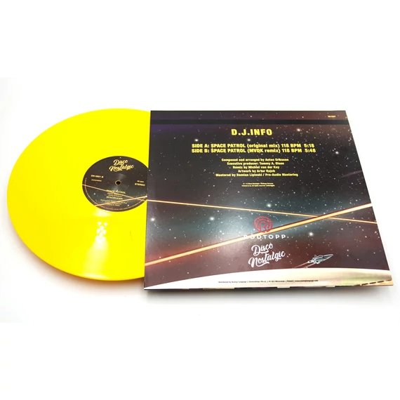 Spacehawk - Space Patrol (Yellow Vinyl)