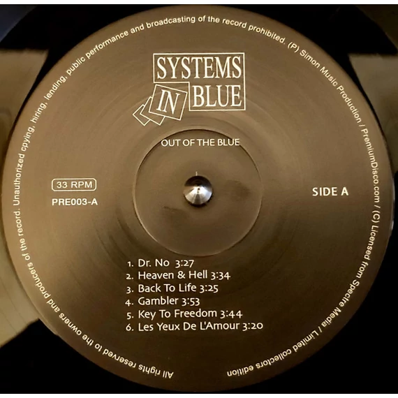 Systems In Blue - Out Of Blue A