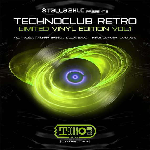 Talla 2XLC pres. - Technoclub Retro Vol. 1 (Green Vinyl)