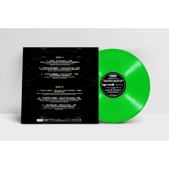 Talla 2XLC pres. - Technoclub Retro Vol. 1 (Green Vinyl)