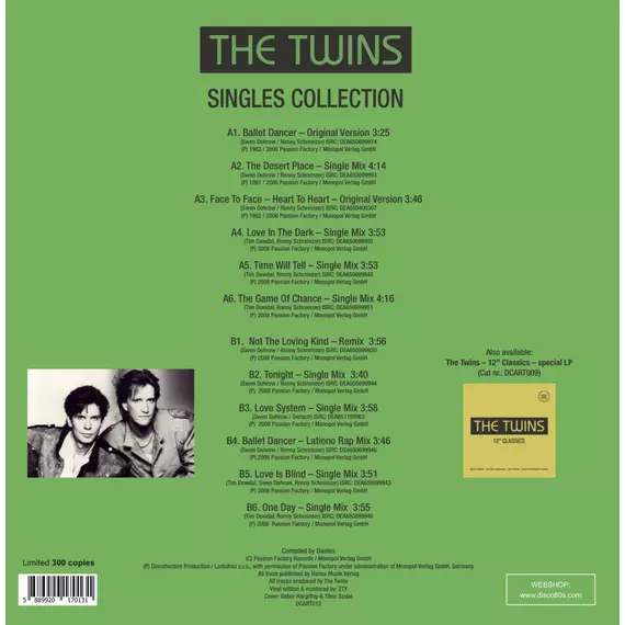 The Twins - Singles Collection