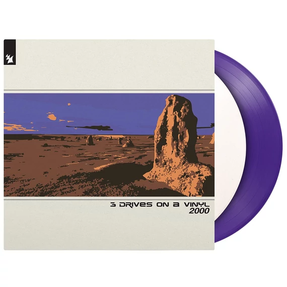 Three Drives On A Vinyl - 2000 (Ivory / Purple Vinyl)