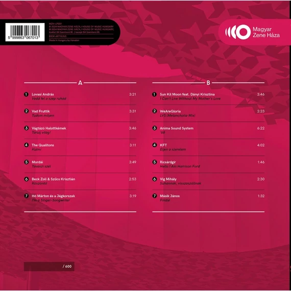Válogatás - Selection: Pop-Rock 01