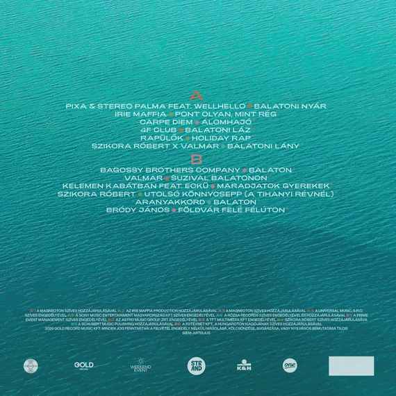 Válogatás - Strand: Best Of Balaton (Aquamarine Blue Vinyl)