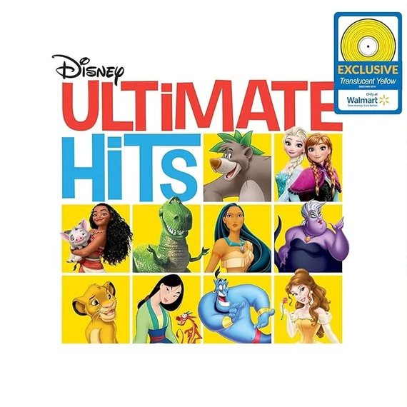 Various - Disney Ultimate Hits (Translucent Yellow Vinyl)