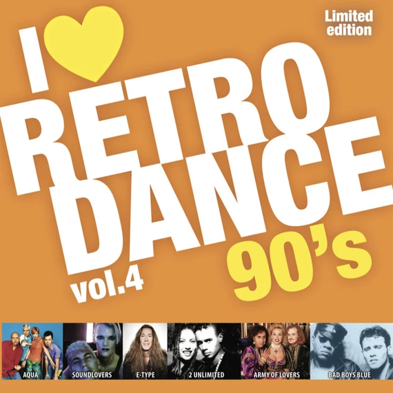 Various - I Love Retro Dance 90's Vol.4