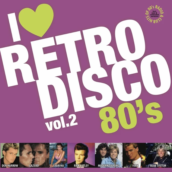 Various - I Love Retro Disco 80's Vol.2