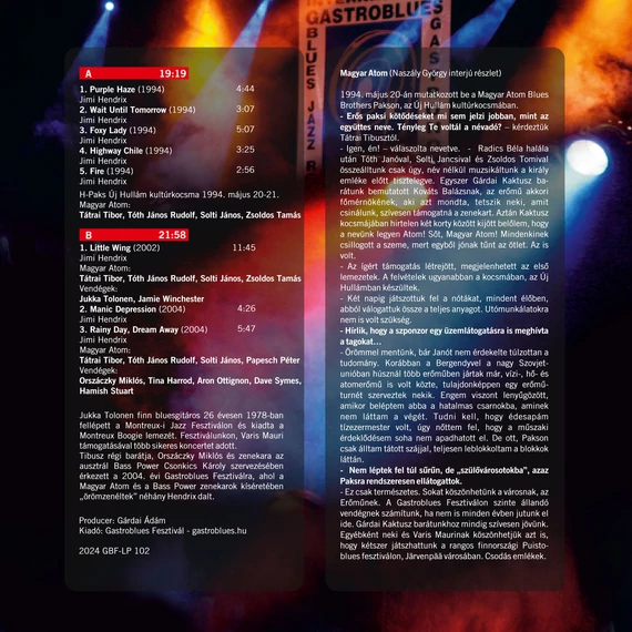 Magyar Atom - Best Of Gastroblues