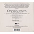 Fazil Say - Les Oiseaux Tristes